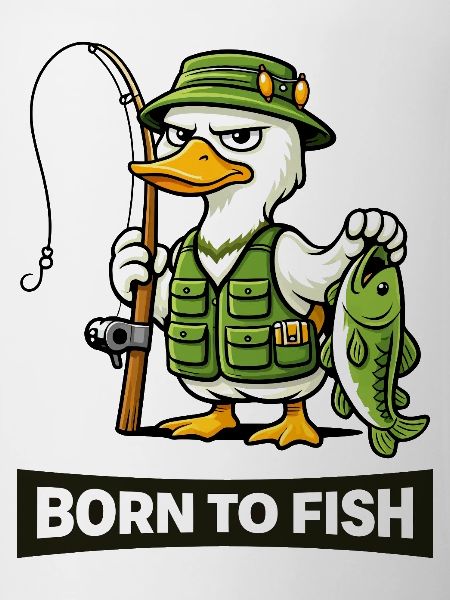 Born to Fish Duck Angler