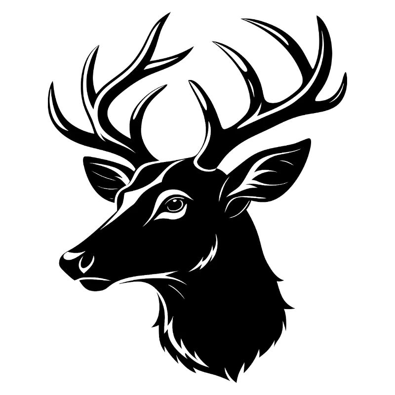 Whitetail Deer Head