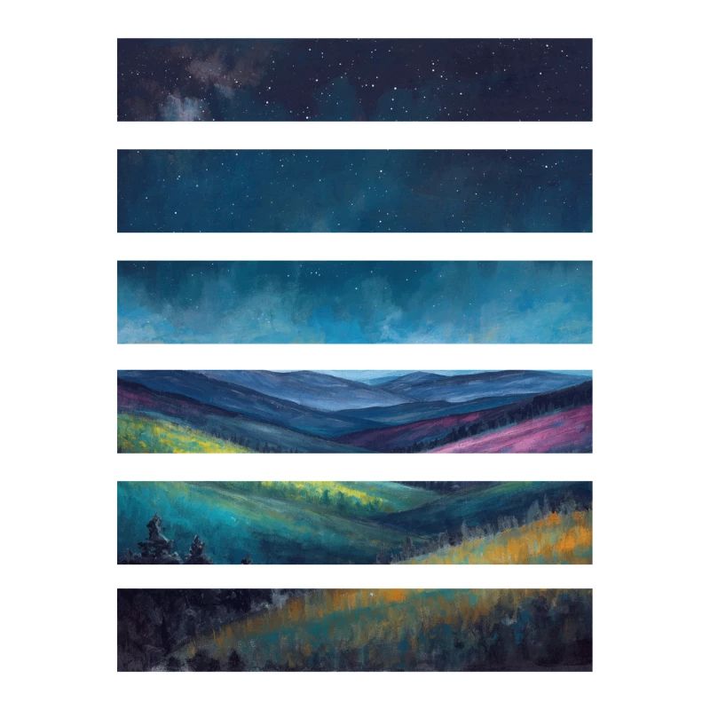 Couches Paysages Nocturnes