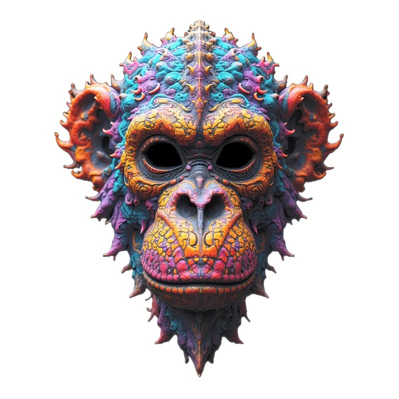 Ornate Chimp Mask