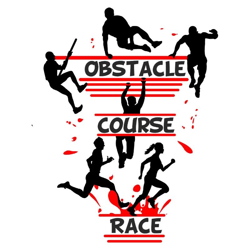 Course d’obstacles – Silhouette Full Action