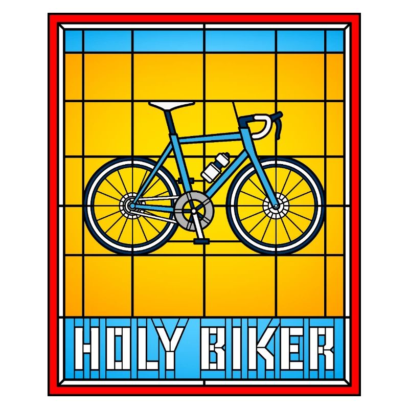 Saint Vélo en Verre Biker