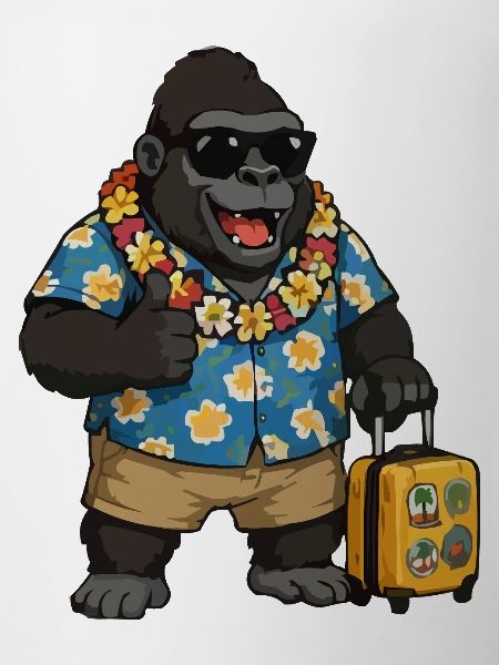 Holiday Gorilla Hawaii Shirt