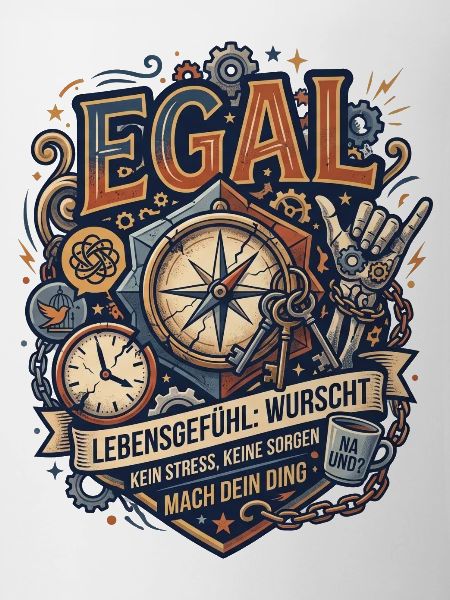 Egal Kompass Lebensgefühl