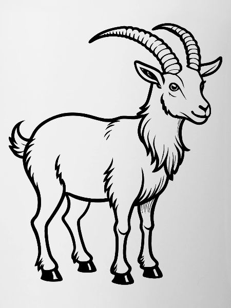 Bergziege