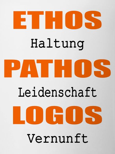 Haltung Leidenschaft Vernunft