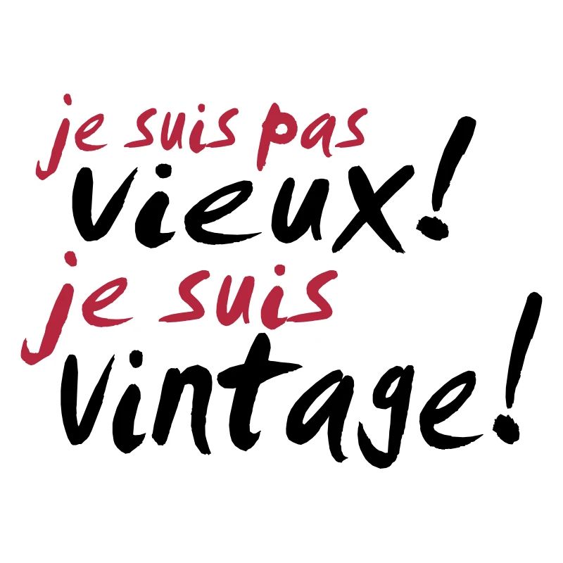 je suis pas vieux