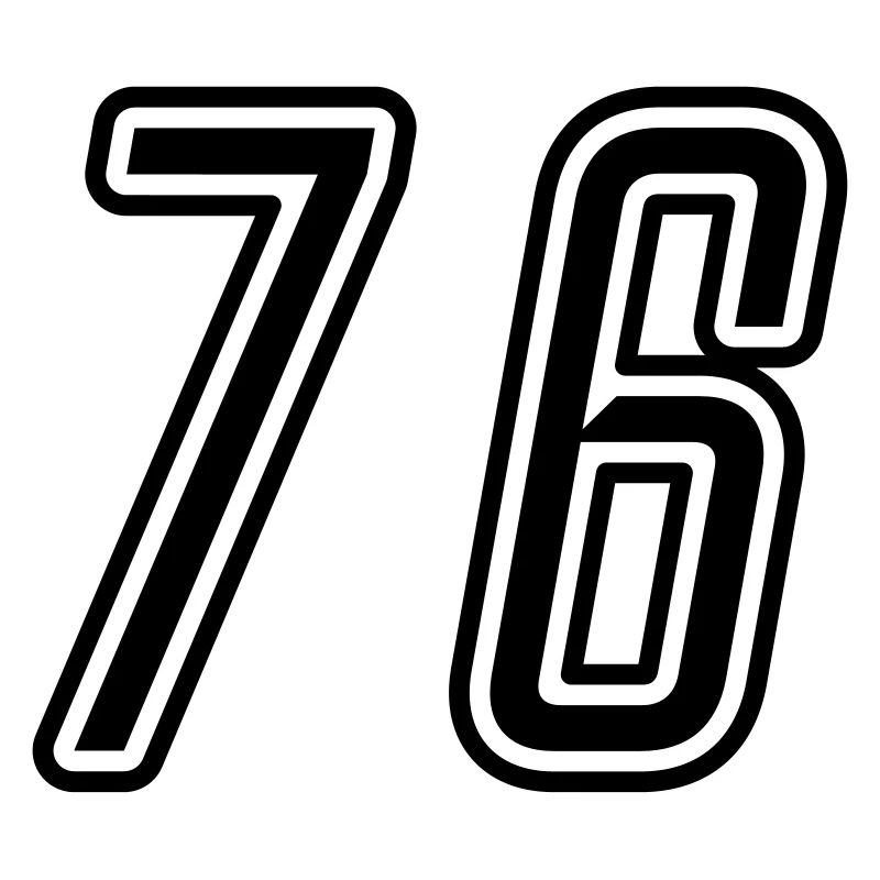 76 Number number