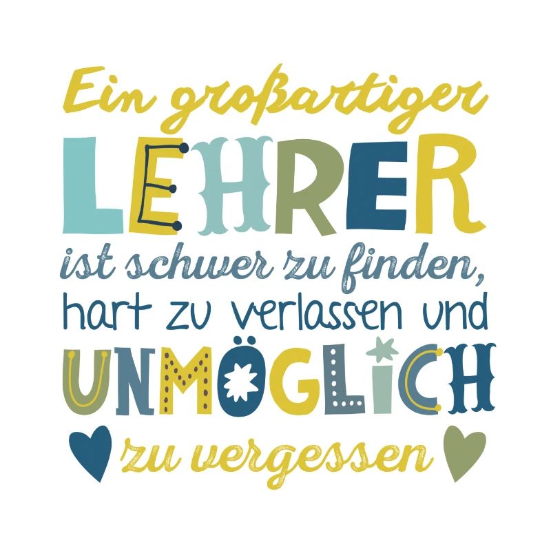 Großartiger Lehrer