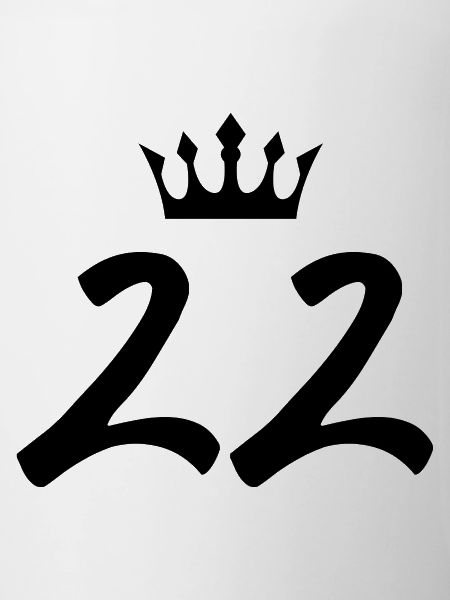 22 Number crown