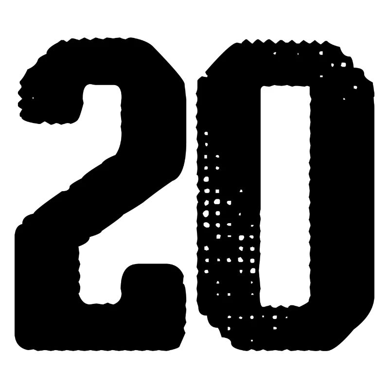 Maillot à 20 chiffres