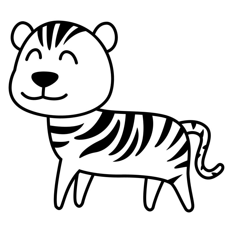Tiger Comic Tier