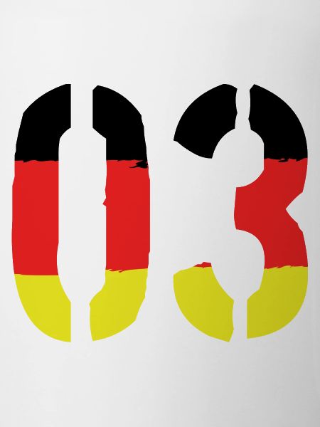 3 Number symbol Germany