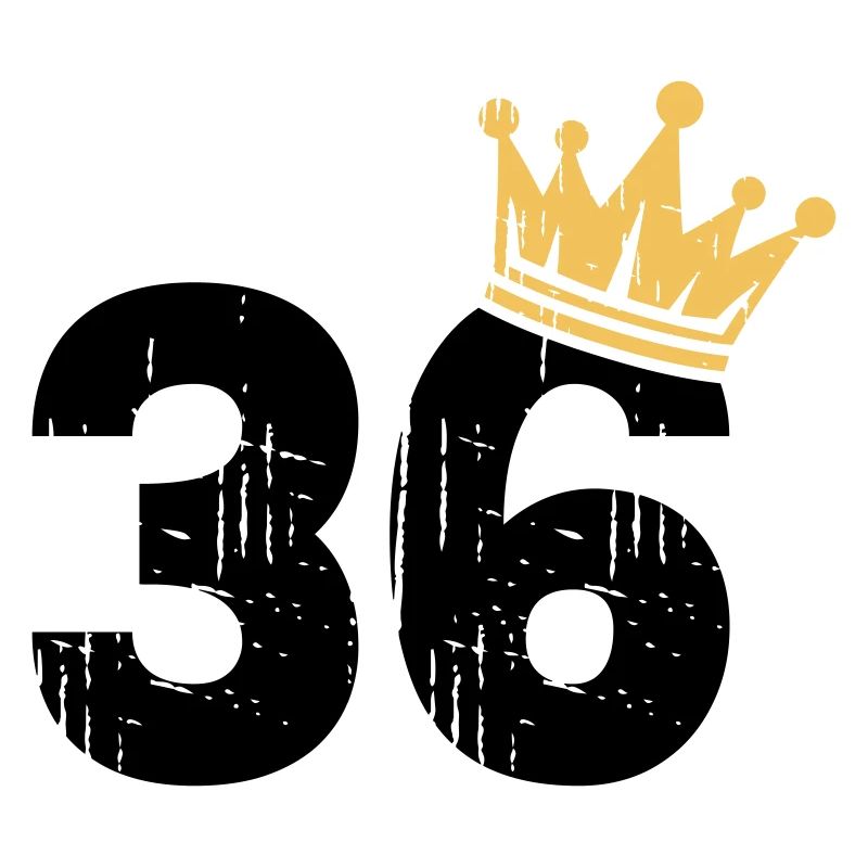 36 Crown 36th Birthday 36 Years