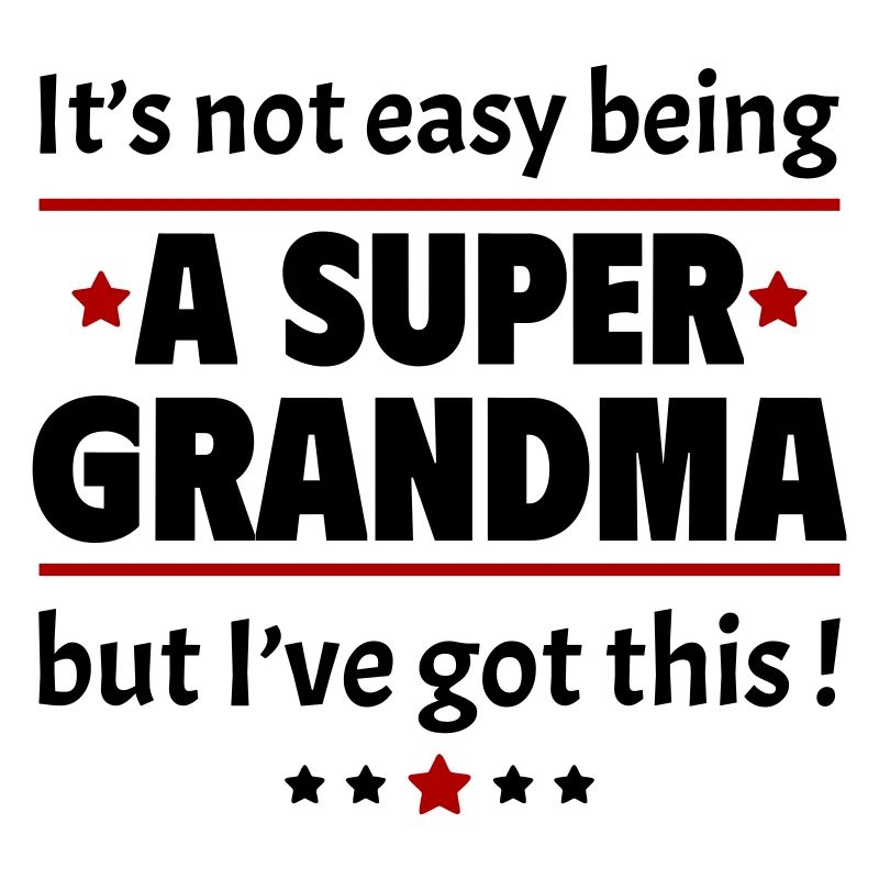 Not easy to be a super grandma