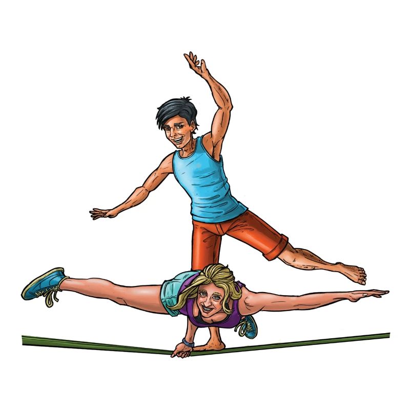 Slackliners - Amateurs de slackline