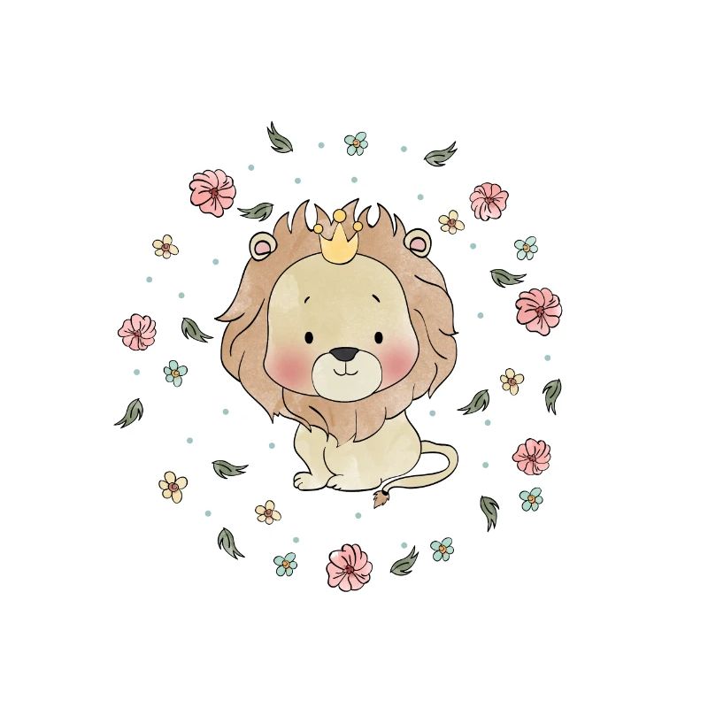 Doux petit lion sauvage