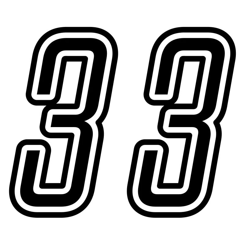 33 Numéro de numéro