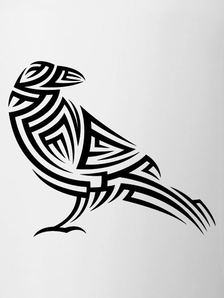 Tatouage tribal Crow