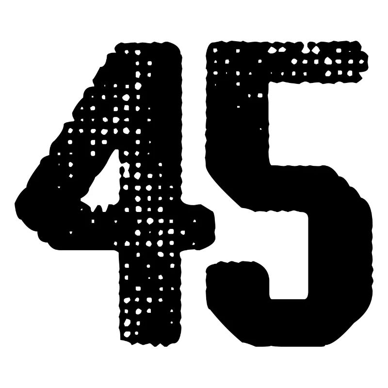 Maillot à 45 chiffres