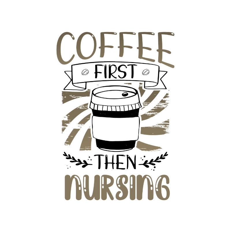 Krankenschwester Geschenke Kaffee zuerst dann Stillgeschenke