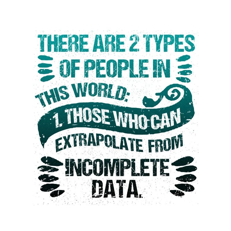 Two Types of People Those Who Can Extrapolate