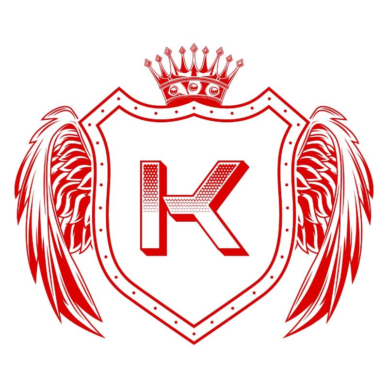 K Buchstabe Wappen