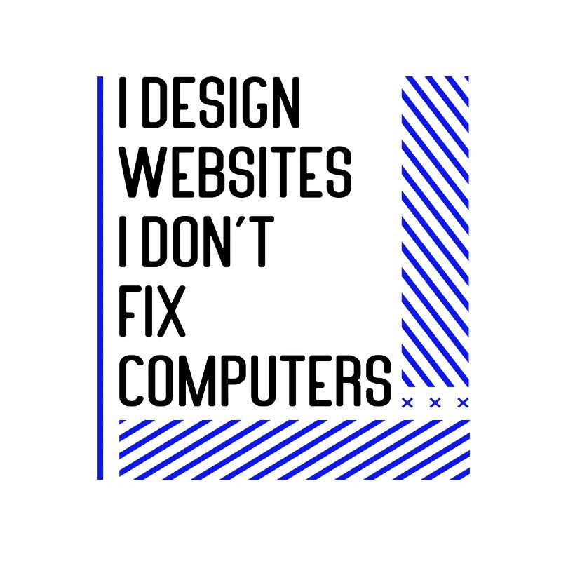 Website Designer Geschenke Ich entwerfe Websites, die ich nicht entwerfe