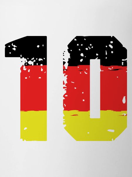 10 Numéro Allemagne Jersey