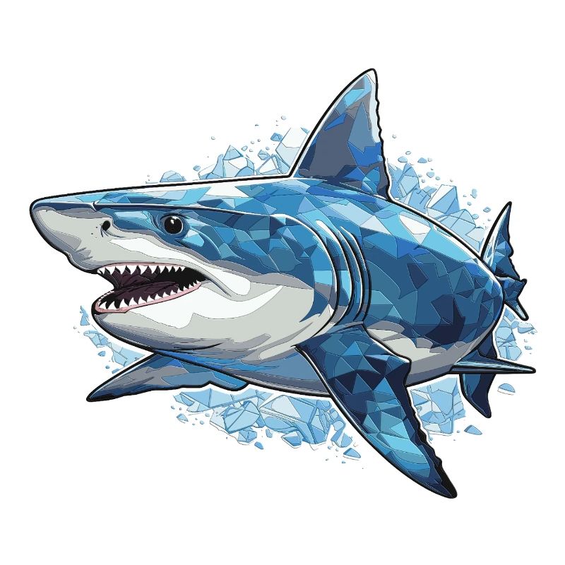 requin blanc poisson mer