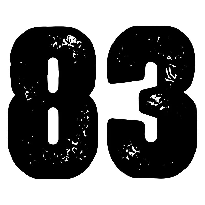 Maillot à 83 numéros
