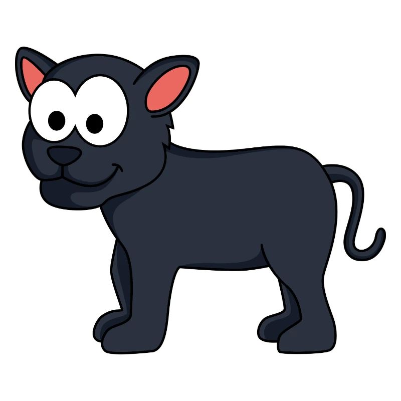 Panther Comic Animal