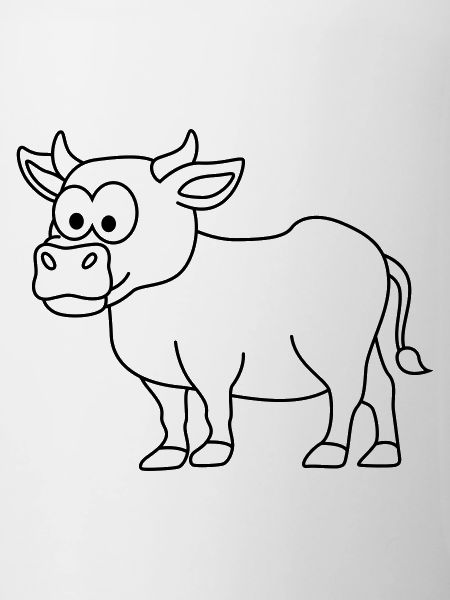 Cow Comic Animal