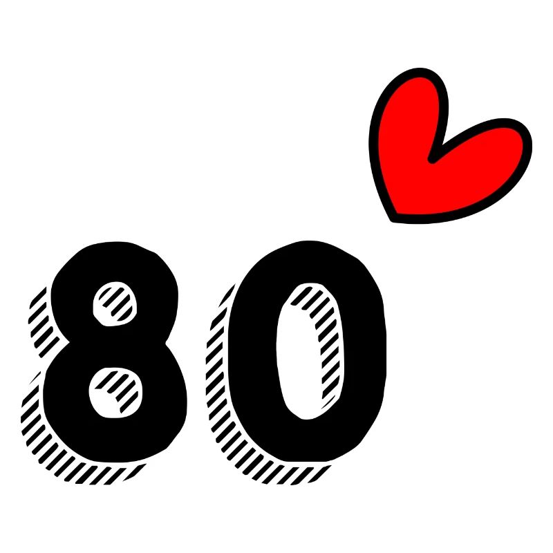80 ANS. 80e ANNIVERSAIRE. ANNIVERSAIRE 80 ANS. 80