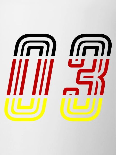 3 Number symbol Germany