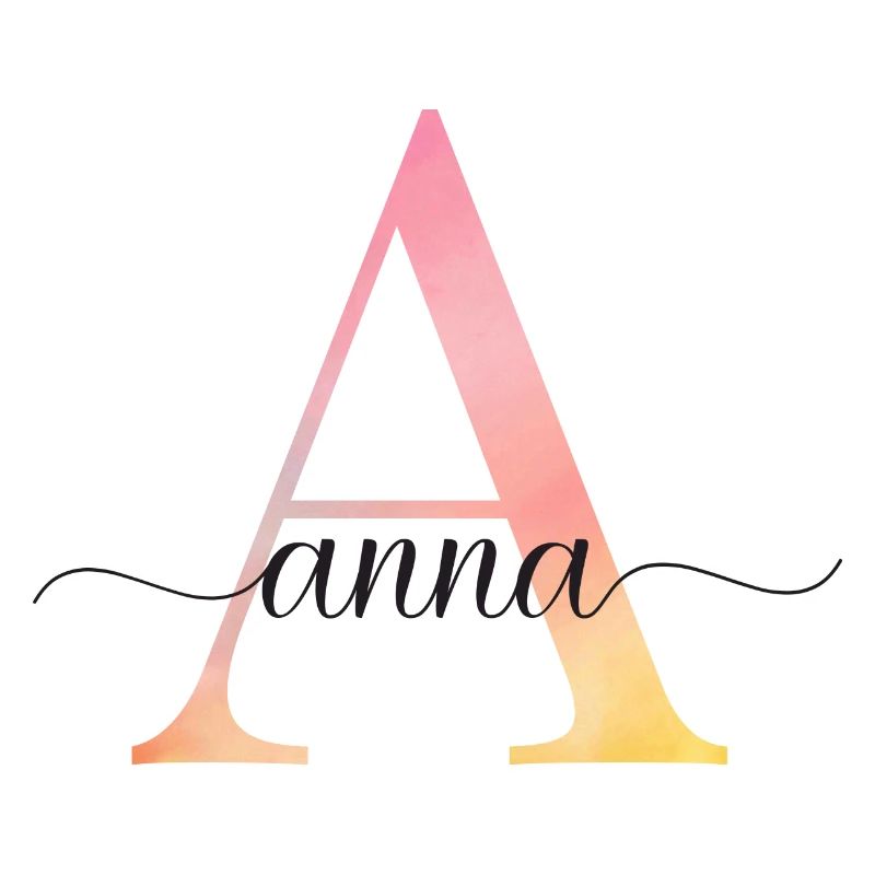 Un | Monogramme | Nom | Cécile |Aquarelle