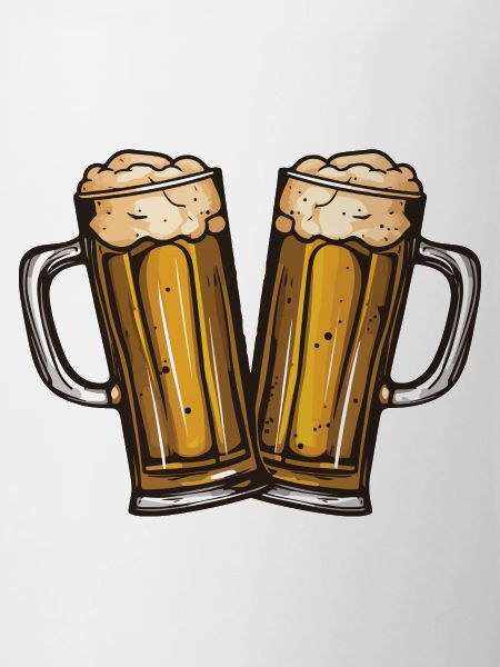 Bier Glas Prost Drinking