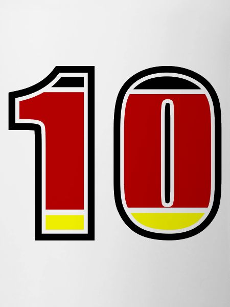 10 Numéro Allemagne Jersey