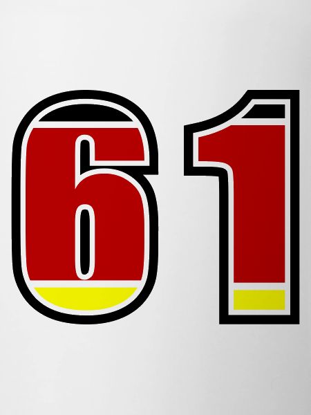 61 Number Germany Jersey