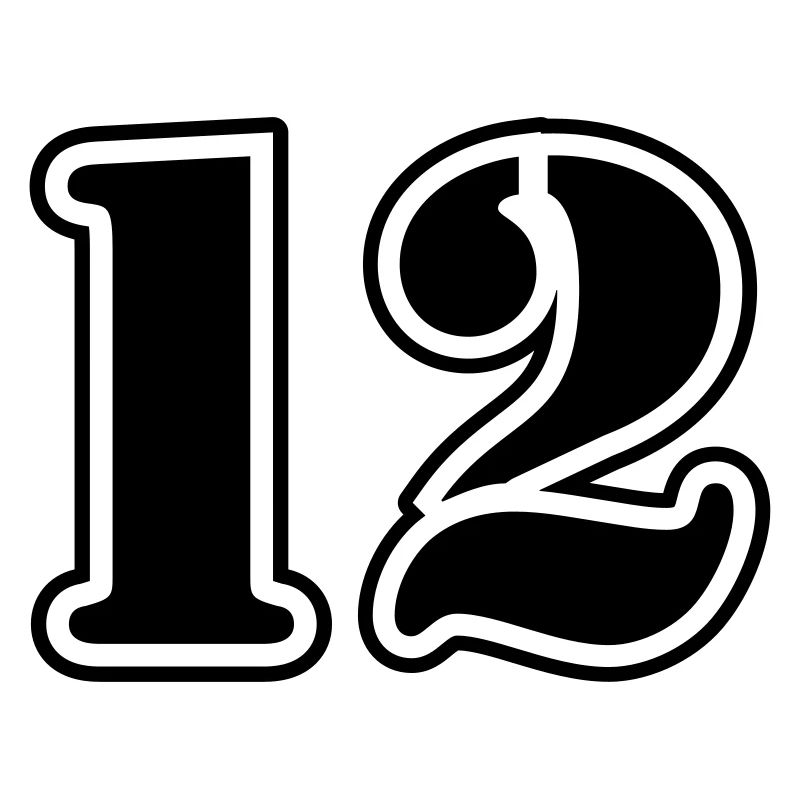 Symbole de 12 chiffres