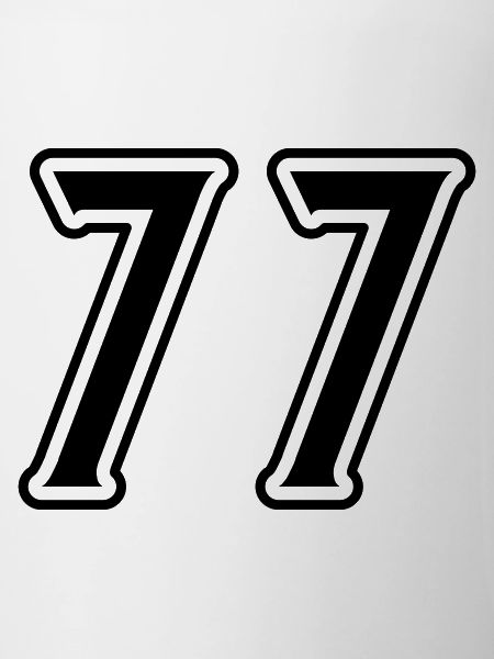 77 Number Symbol