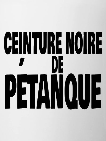 ceinture noire de pétanque