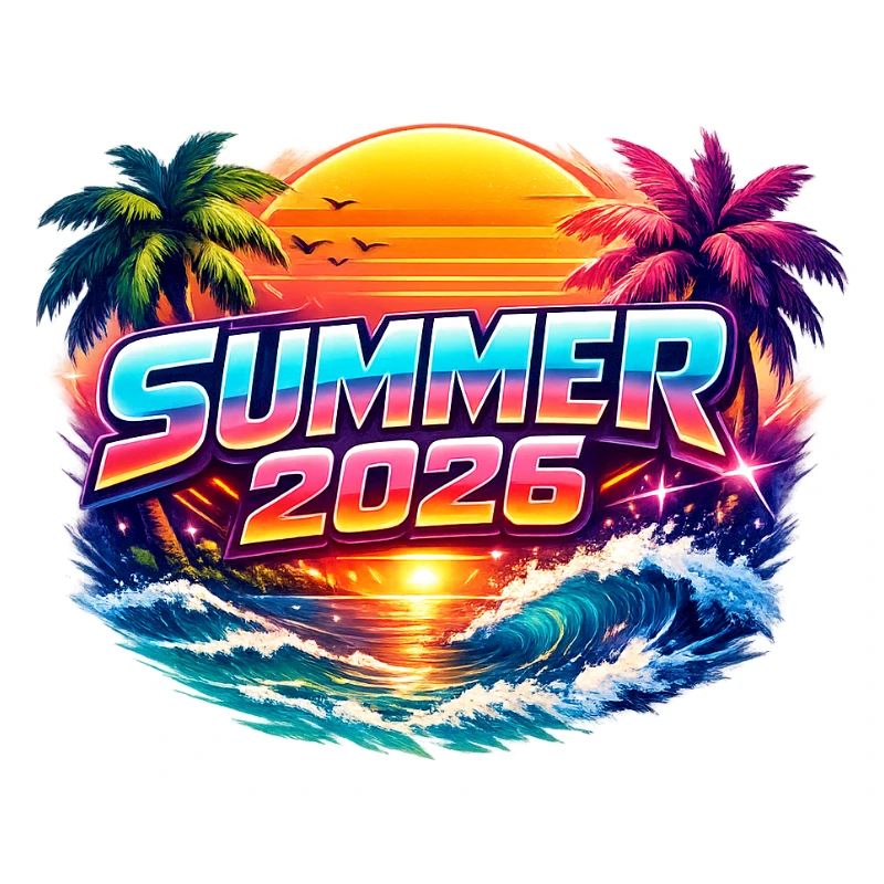 Summer 2026 Neon Retro