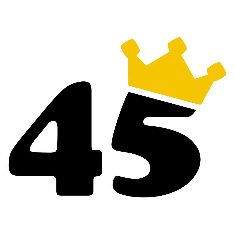 45 Couronne 45 anniversaire 45 ans