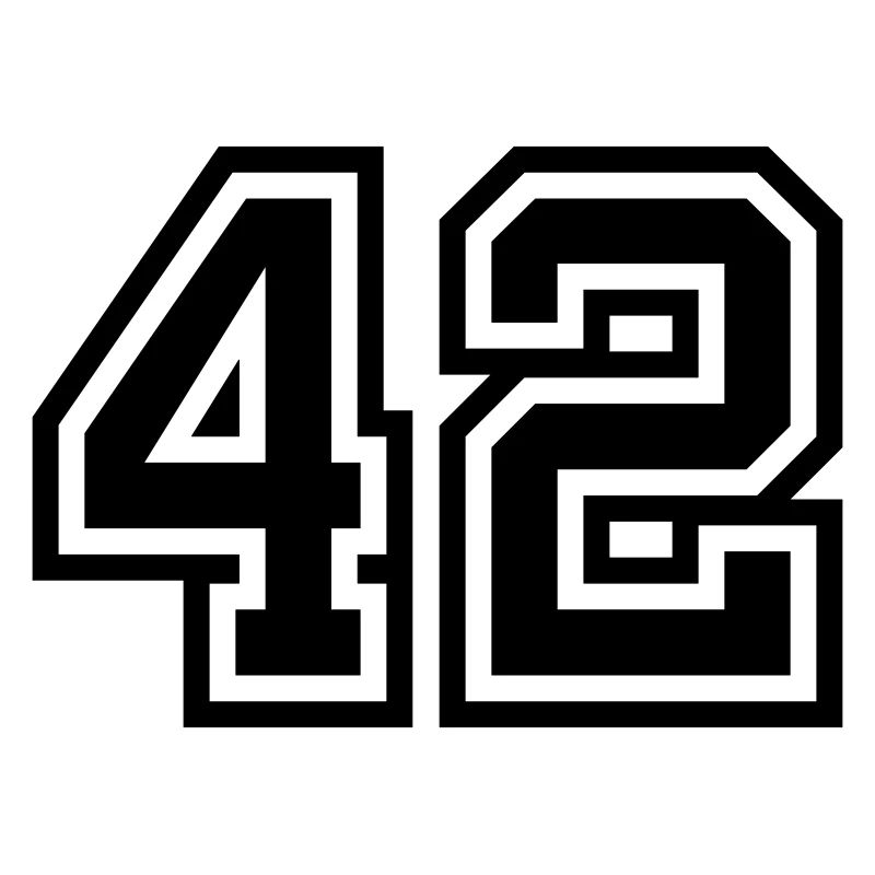 Symbole numérique 42