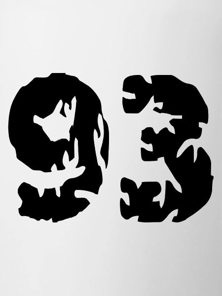 93 Maillot numéro