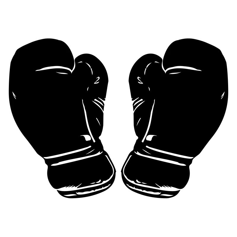 Gants de boxe Symbole Sports de boxe