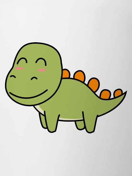 Dinosaur stegosaurus comic