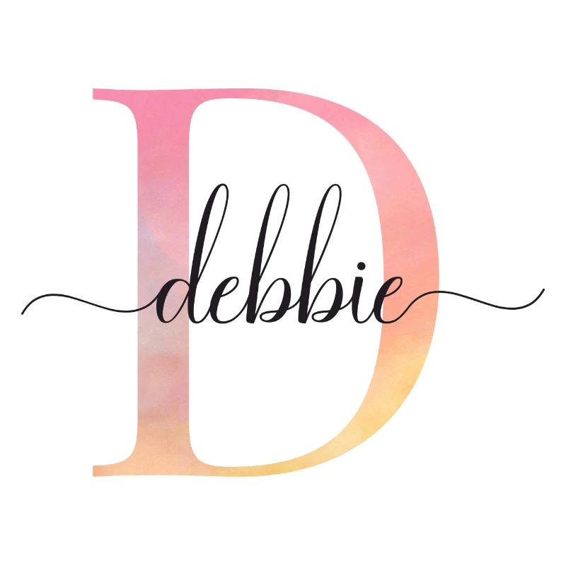 D| Monogramme | Nom | Stéphanie |Aquarelle