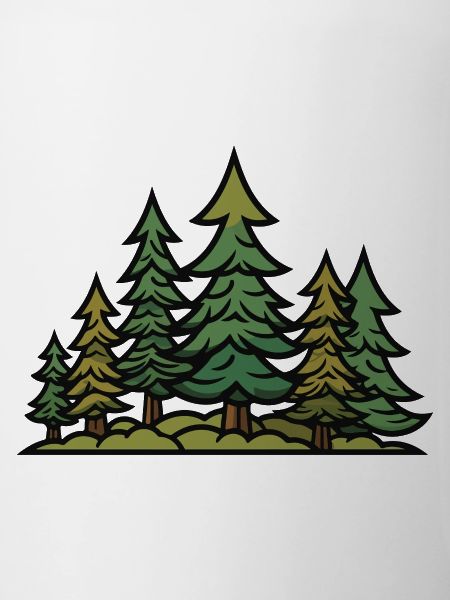 Forest, Landscape, Trees, Nature